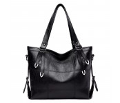 Женская кожаная сумка 88022 BLACK